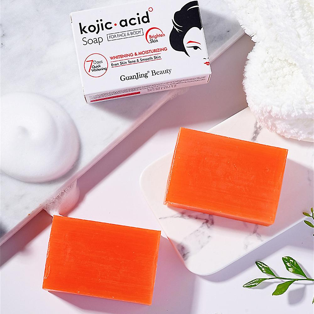 Kojic Acid Soap Handmade Whitening Lightening Soap Facial Skin