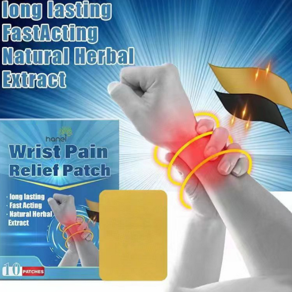 Wrist Pain Relief Patches 10pcs – Megamall Online Store