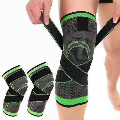 Football Leg Strap Guard Brace Support Pads Calf Compression