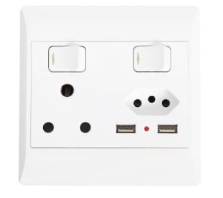 4 port usb wall plug