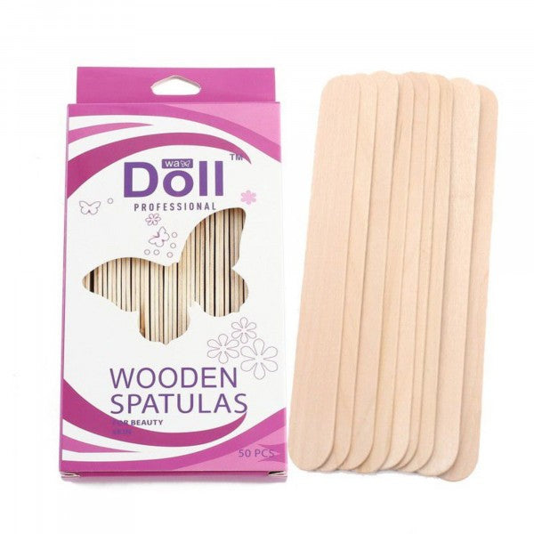 Doll Wooden Waxing Spatulas