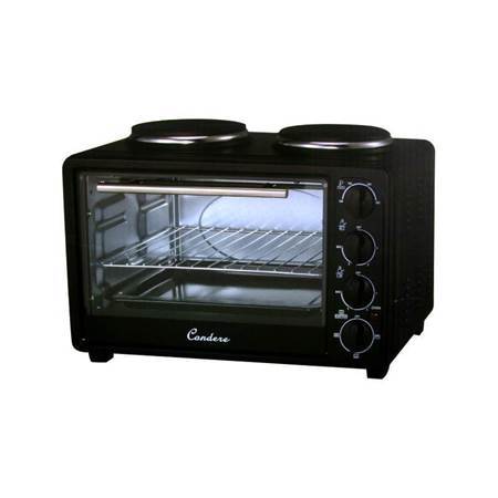 Condere Electric Oven with 2 Hot Plates - 22L