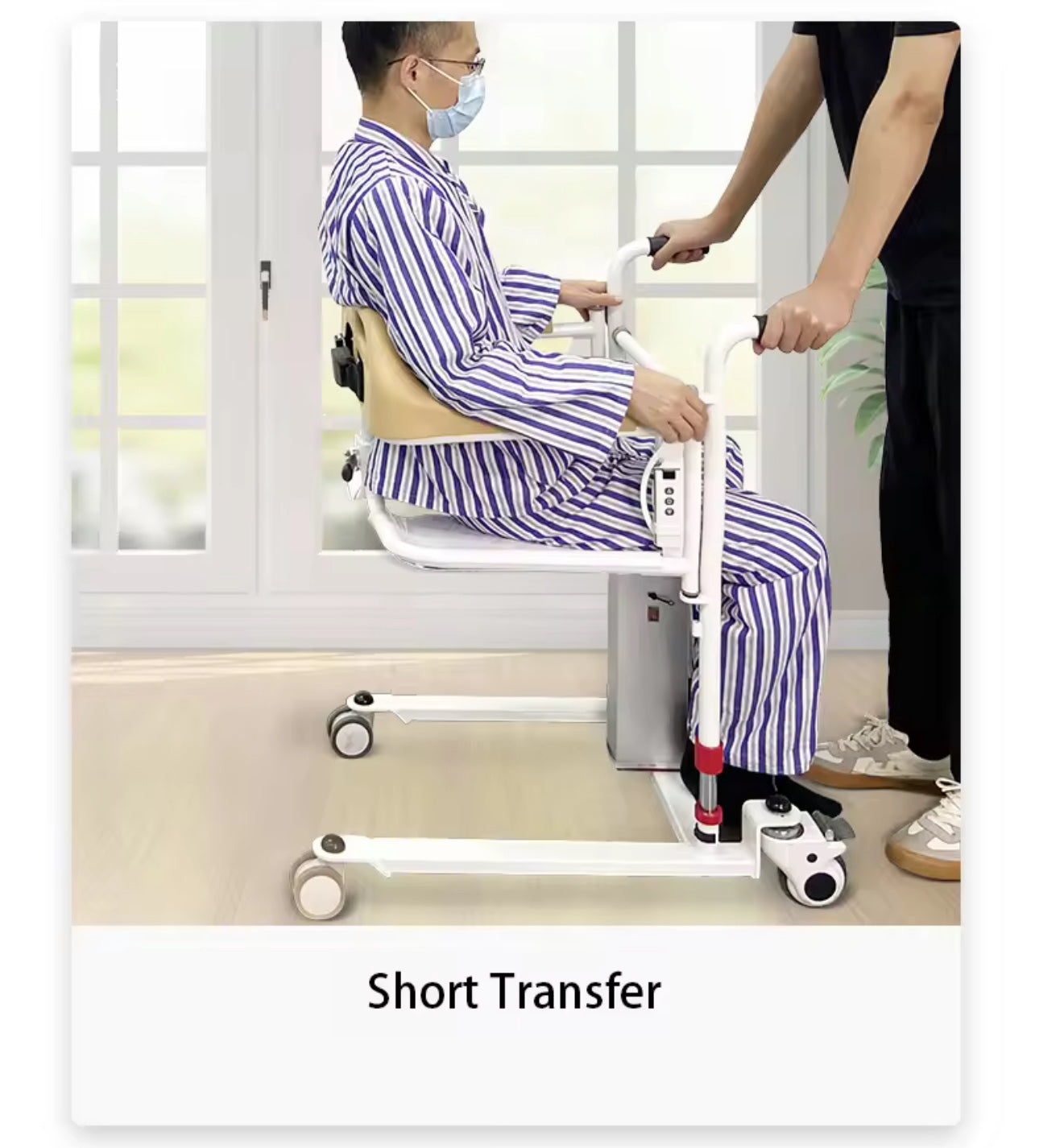 Patient Transfer Assist Lift, Dining Board Soft Cushion Toilet Hydraulic Pump Wheelchair Lift Machine for Disability & Elderly - PreOrder Sales Now Available!