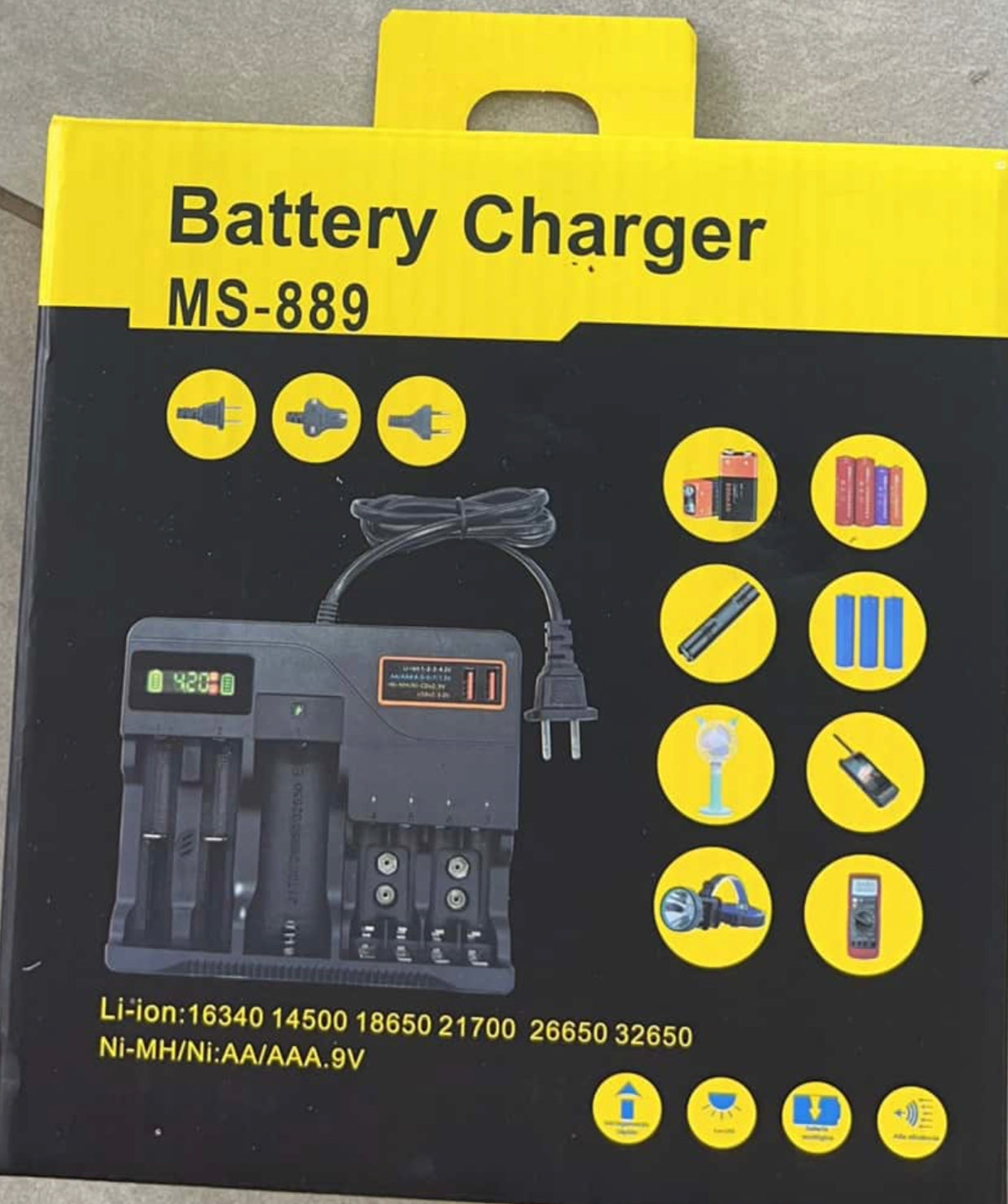 Battery Charger - USB / Li-ion / Nimh