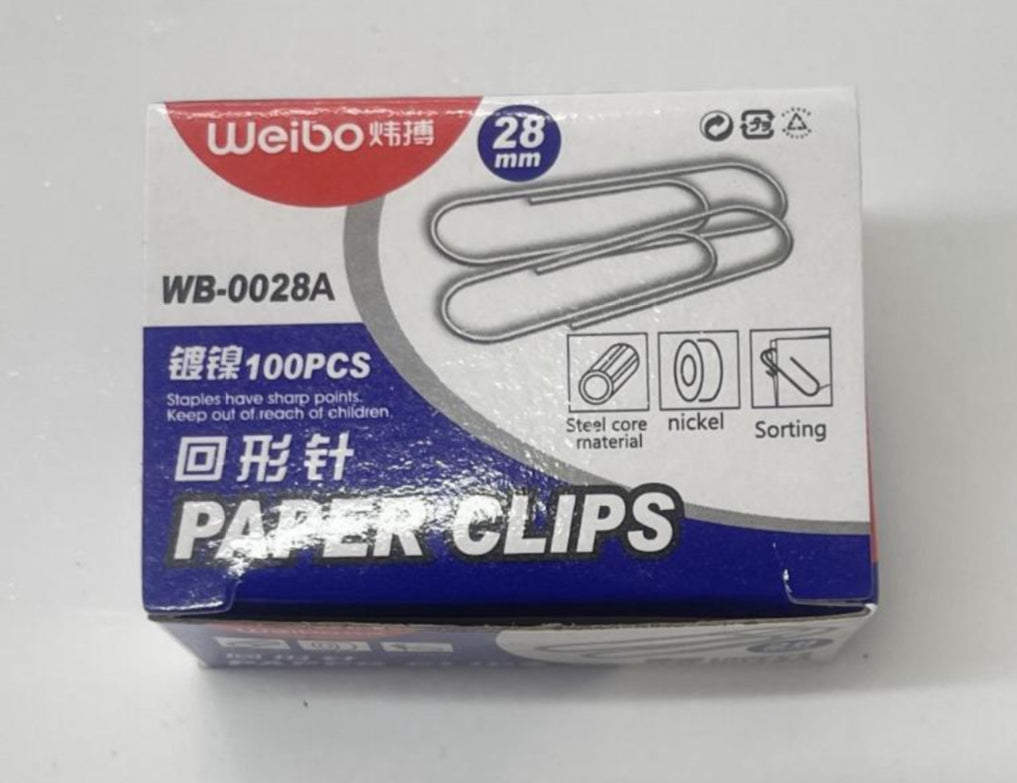 Foldback Binder Clips – 12Pcs