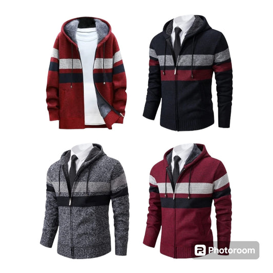 Winter Hooded Warm Sweater for Men