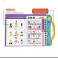 Learning Study Book - Sound and Musical English Educational Phonetic Learning Book - 3 Year and Above (Multi-colour)