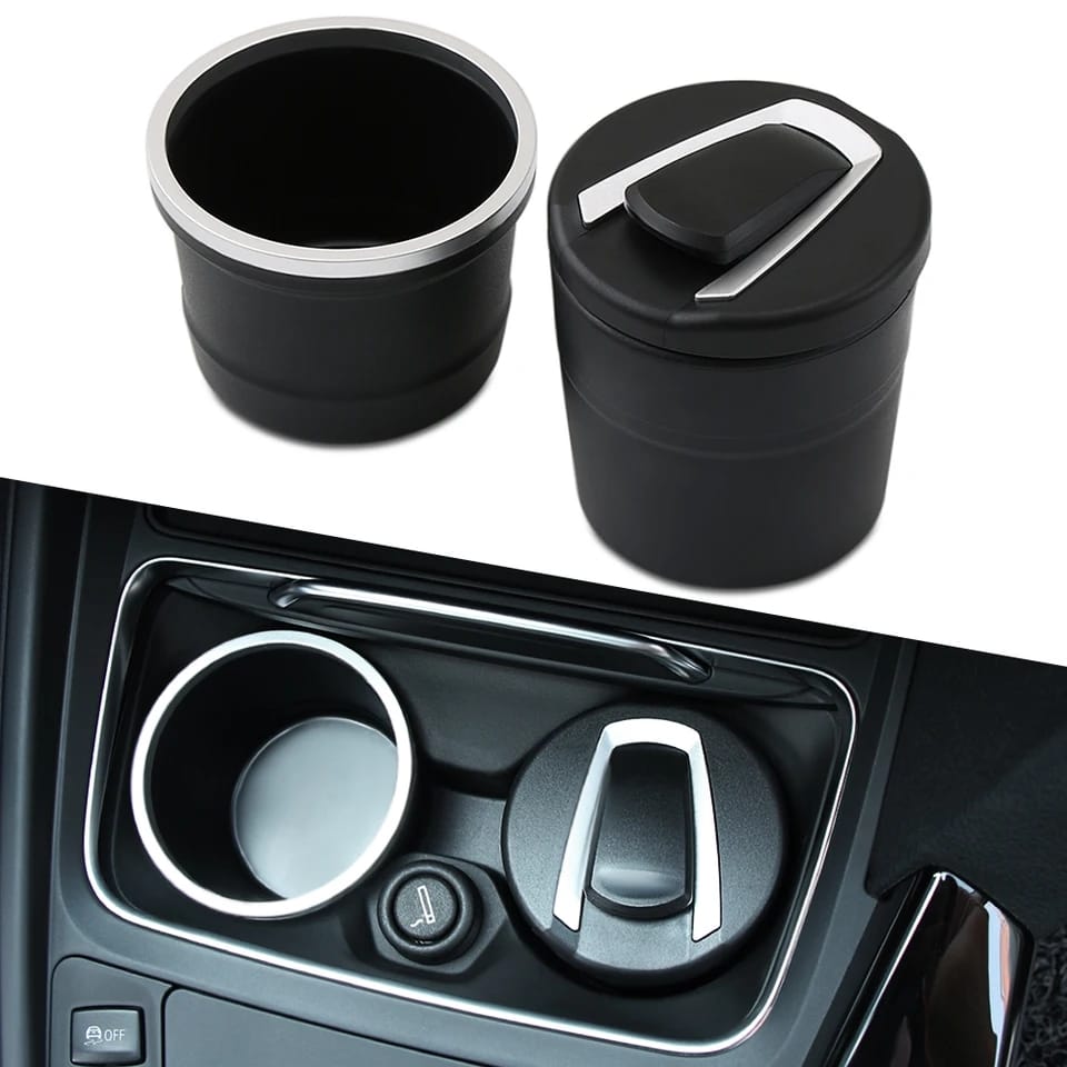 Car LED Ashtray Trash Cans