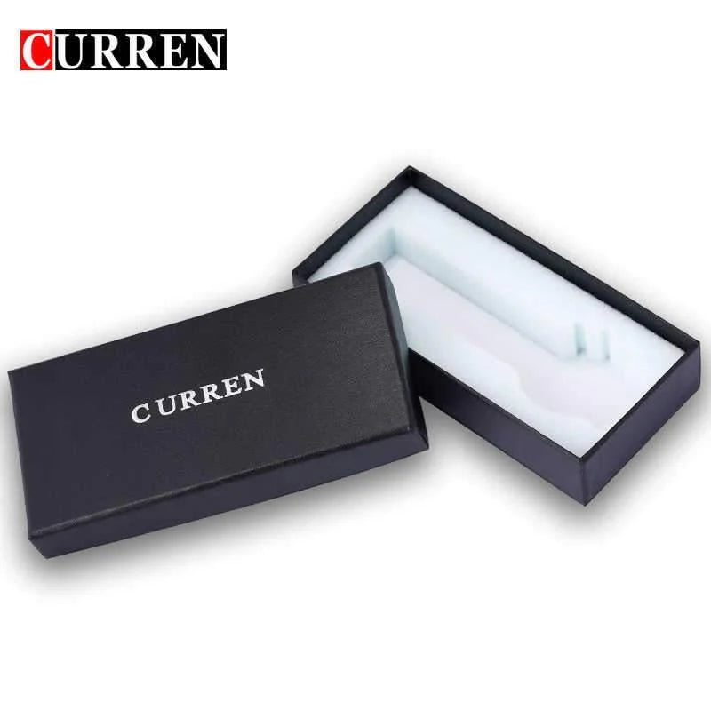 CURREN Unique Design Mens Business Quartz Watch Leather Strap Waterproof Sports Chronograph # 8329