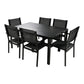 7 Piece High Quality Outdoor Dining Patio Table & Chairs