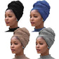 Turban Head Wraps | Jersey Stretch | Hair Scarf | Long Shawl | Solid Color |Soft Lightweight Head Bands-Various Colours