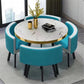 Modern Marble Top (MDF)Dining Table and Chairs Set 5pc - PreOder Sales Now Open