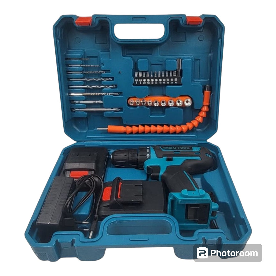 24V Cordless Rechargeable Lithium-Ion Drill and Screwdriver Set