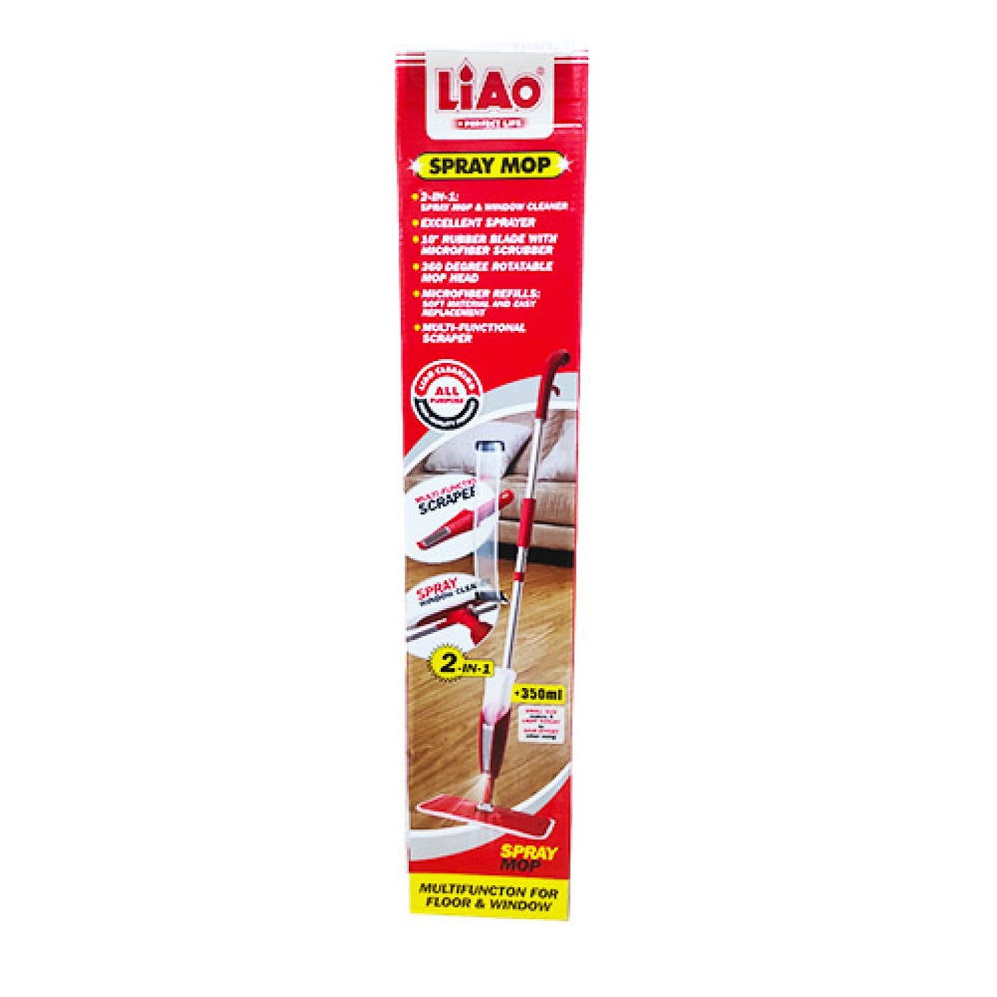 Liao Spray Mop & Window Cleaner Set