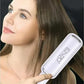 ENZO Negative Ion Straighten Hair Comb Brush Ceramic Smoothing Fast Heated Electric Hair Straightener Brush