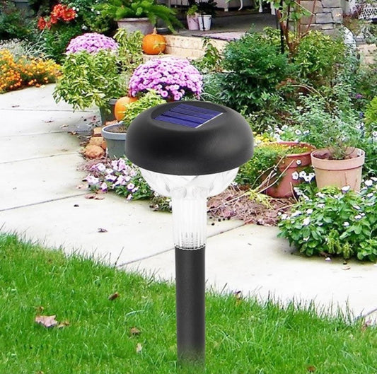 6pcs Smart Outdoor Solar Powered Garden Light