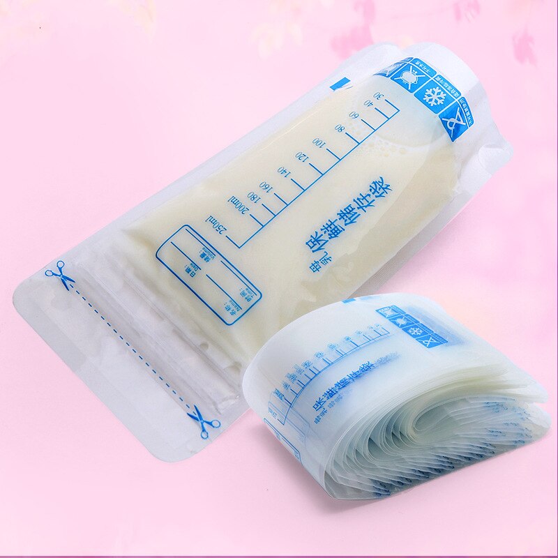 Breast Milk Storage Bags 250ml - 30pcs