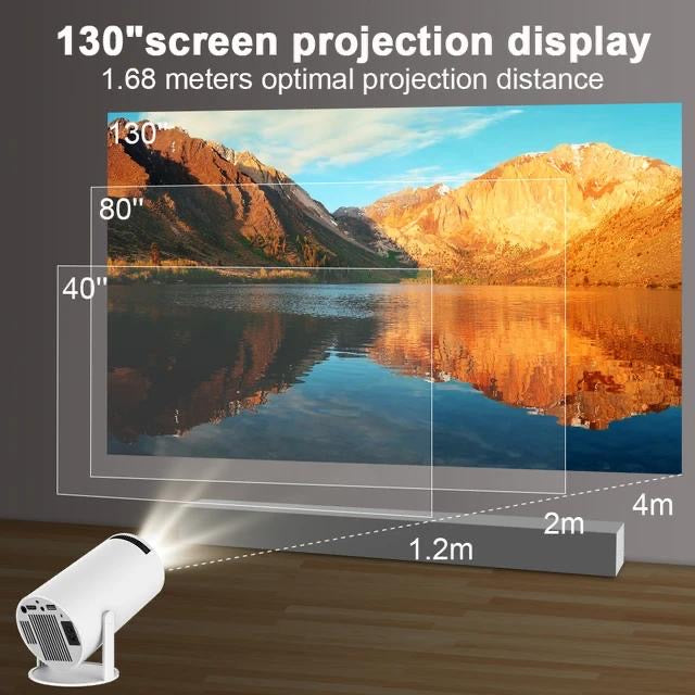 4K Ultra HD Projector With Remote