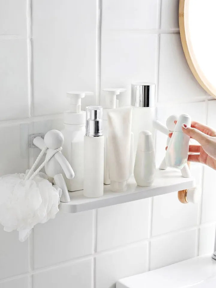 Unique Cute Home Bathroom Wall Shelf