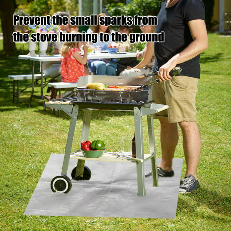 Fireproof Grill Mat Deck and Patio Protector