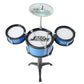 Musical Instrument Toy Drum Set for Kids with Stool