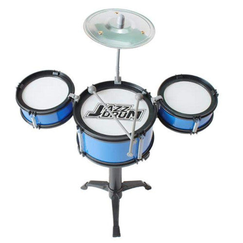 Musical Instrument Toy Drum Set for Kids with Stool