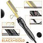 Enzo Hot Hair Comb Black & Gold