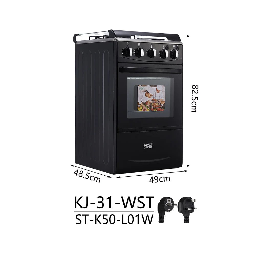 Gas/Electric Combination Stove Electrical Integrated Multifunctional Household Large Oven With Baking Tray Deck Oven