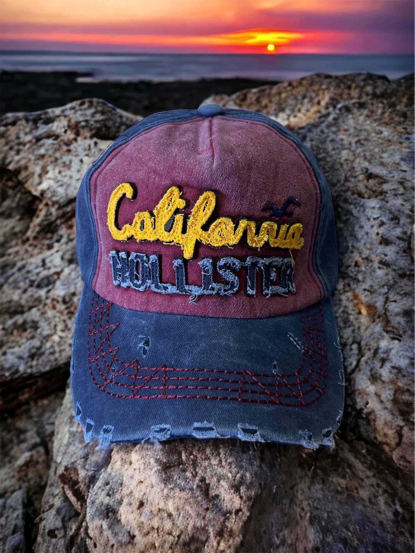 Vintage Style Suede Caps