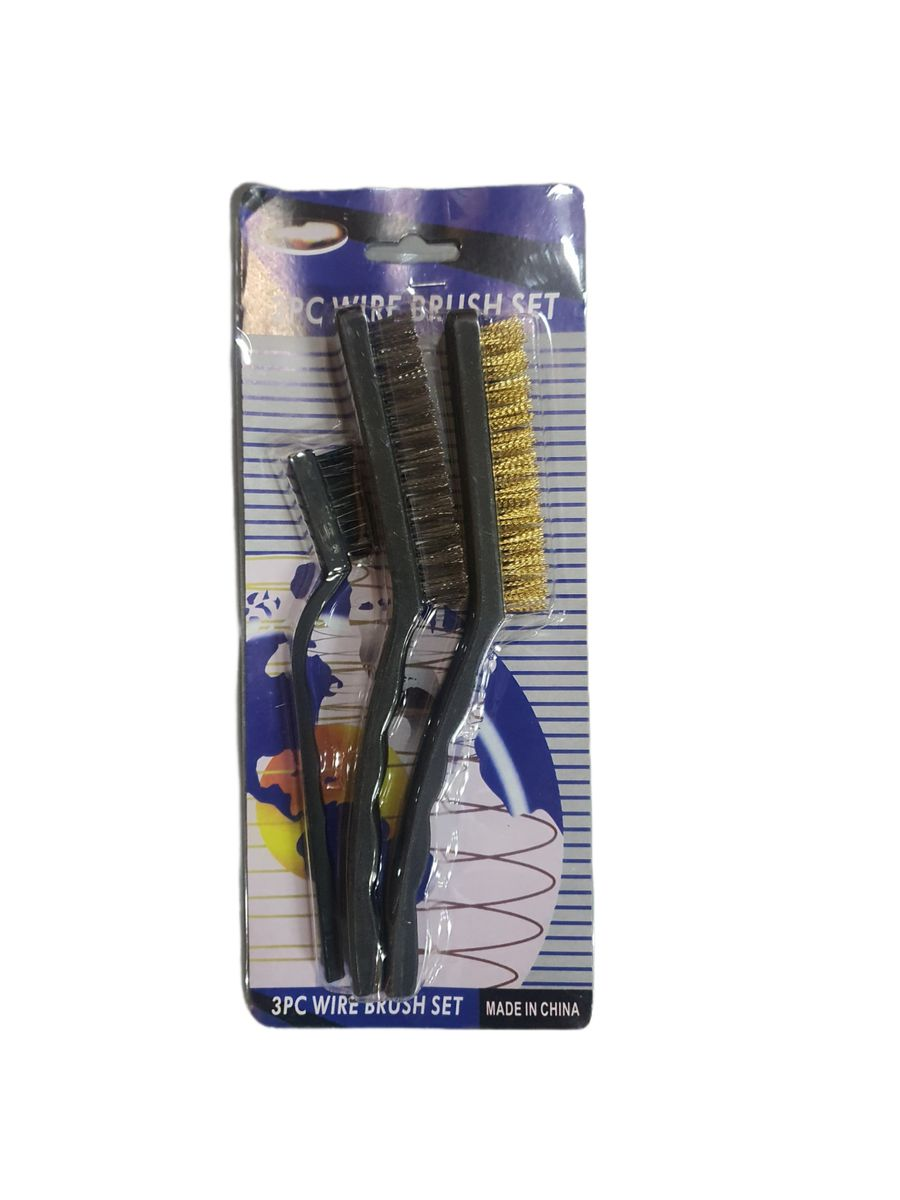 3 Piece Wire Brush Set