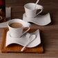 Wavy Cup & Saucer Set -12pc