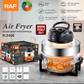 Raf Multi-cooker Glass Air Fryer Electric Convection Halogen Oven