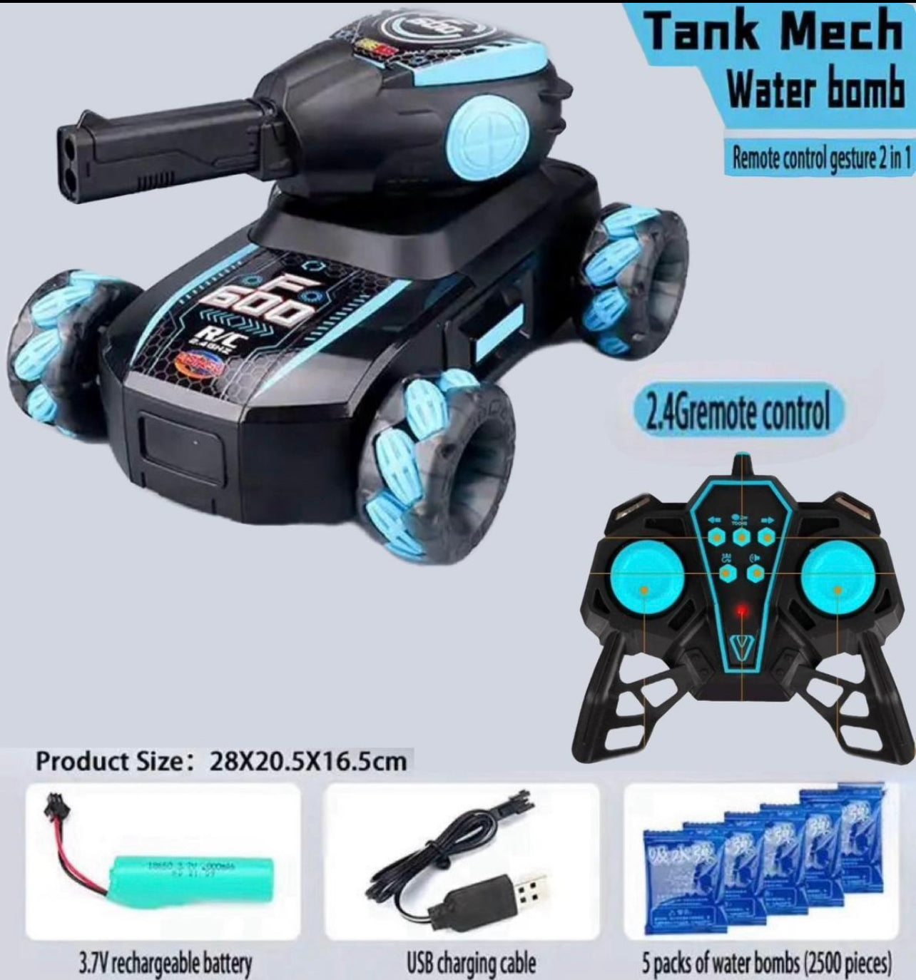 Water Bomb Tank Remote Control