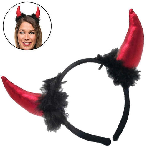 Devil Horn Headband - Halloween Costume Accessory