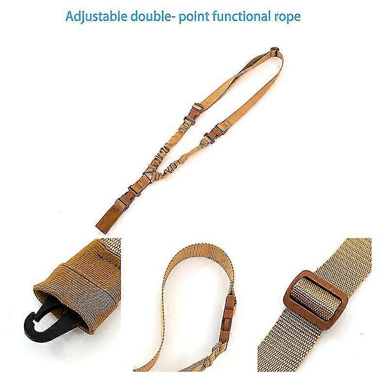 Rifle Rope Belt With Metal Buckle