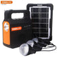 Portable Solar Energy Kit with 4W Solar Panel