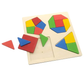 Geometric Shapes - Educational Wooden Puzzle