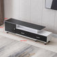 Modern TV Stand/Coffee Table – Black + White