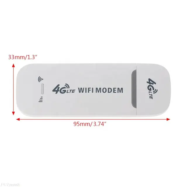 3-in-1 4G LTE USB Modem Wifi Pocket Router