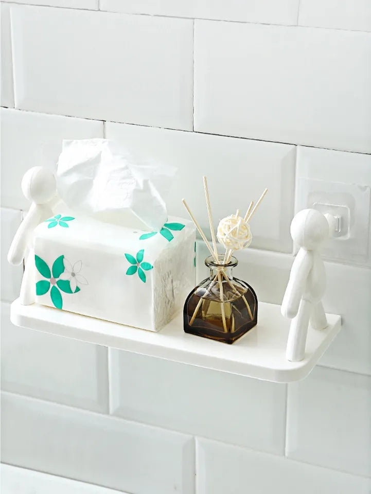 Unique Cute Home Bathroom Wall Shelf