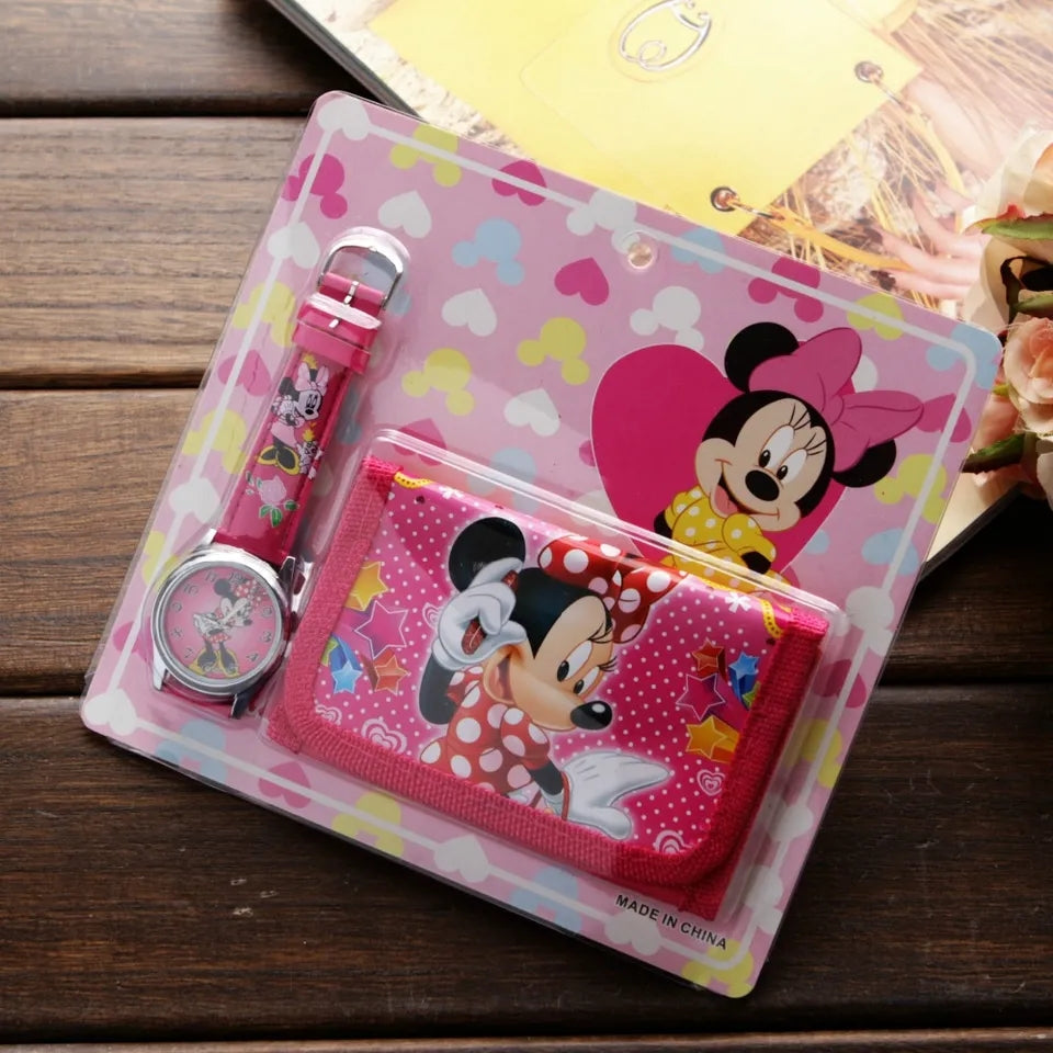 Wallet and Watch Set for Kids