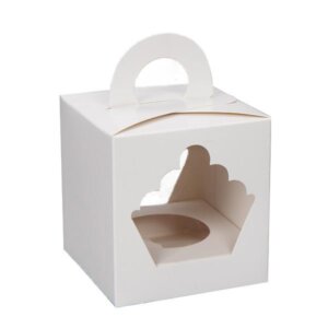 6Pcs Adorable Cup Cake Box