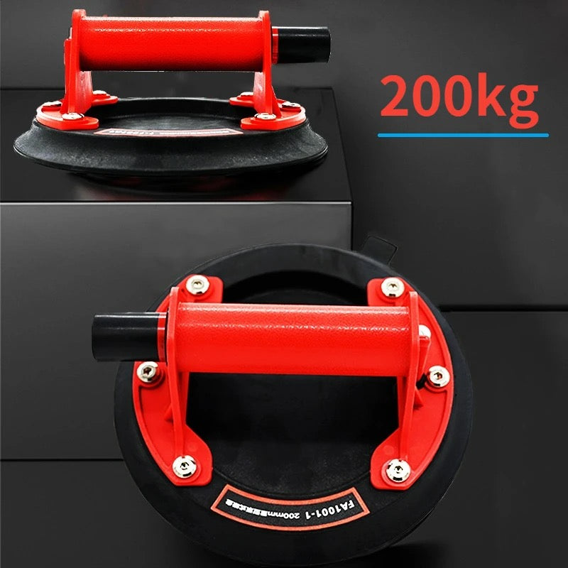 New 8 inch Vacuum Suction Cup 200kg Bearing Capacity Heavy Duty Vacuum Lifter for Granite Glass Lifting Strong suction cup