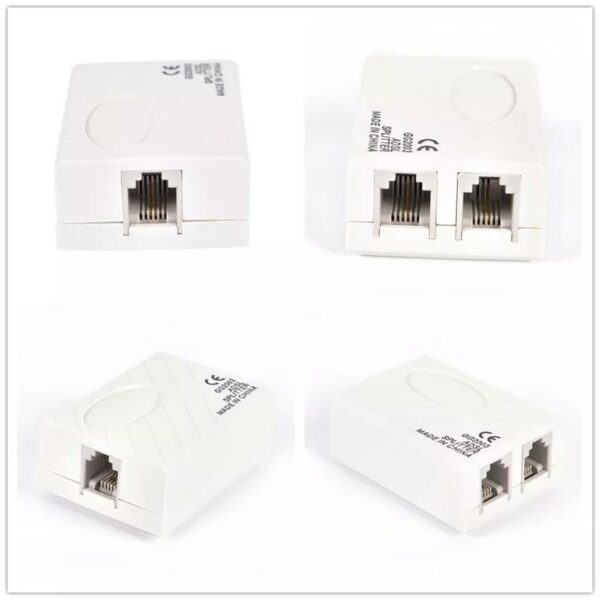 Telephone RJ11 Line ADSL Modem Micro Filter Splitter