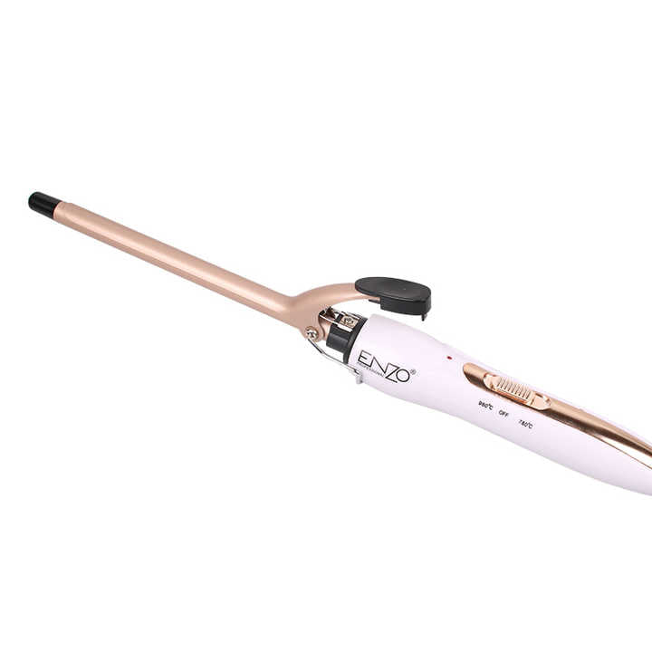 ENZO High Quality LED Display Barrel Hair Curling Iron Professional Salon Use Electric Spin Hair Curler