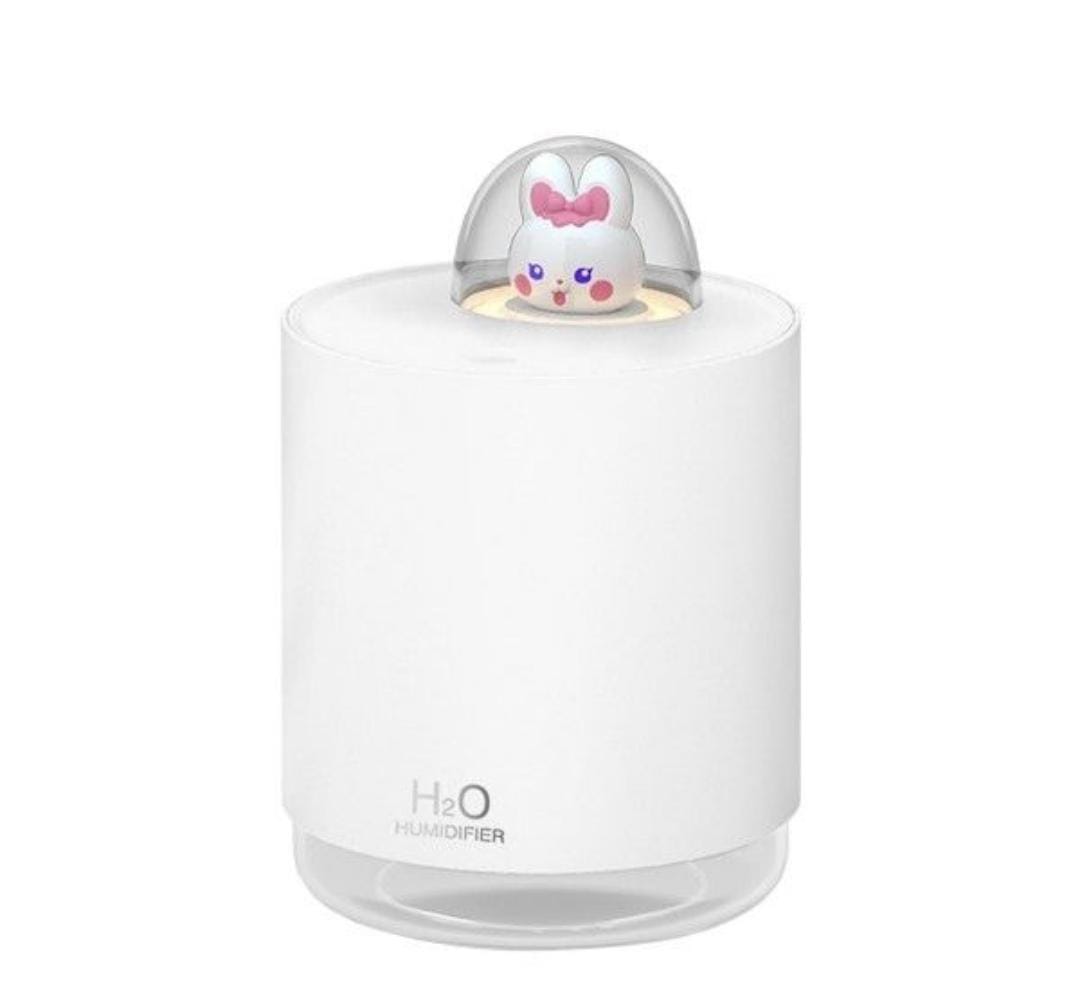 Rabbit Colorful LED Night Light Desktop Humidifier