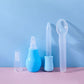 4Piece Set Baby Medicine Feeder Dropper Feeder Spoon Finger Toothbrush Clean Care Tool Nasal Aspirator Maternal And Baby Product