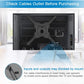 Universal Swivel Tilt Wall Mount 32-60 inch Full Motion Cantilever for LED,LCD and Plasma TV's