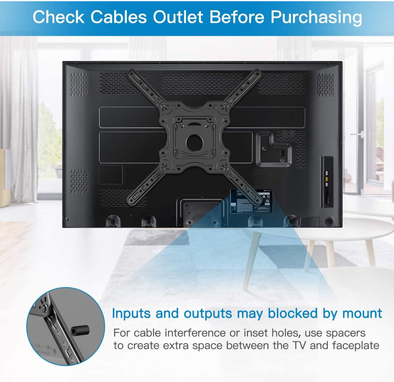 Universal Swivel Tilt Wall Mount 32-60 inch Full Motion Cantilever for LED,LCD and Plasma TV's