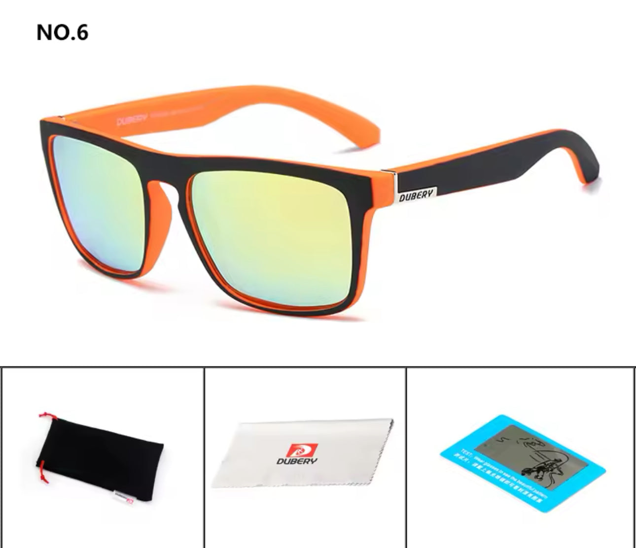 DUBERY Polarised Sports Sunglasses UV Protection